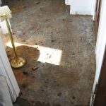 Sewage on Floor
