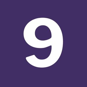 9 in purple box
