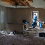 Can water damage be dried out?