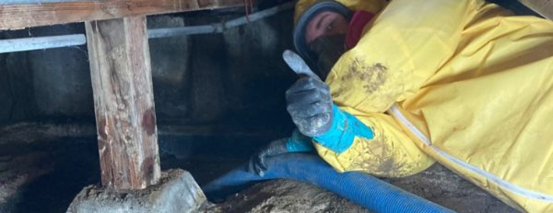 Water extraction under home