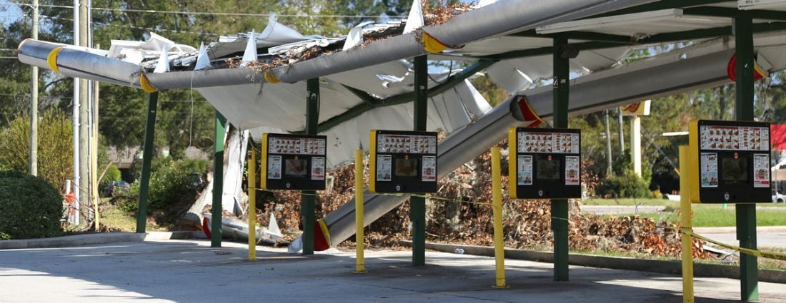 Commercial Wind Damage Repair