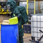Two Specialists Do Emergency Cleanup After A Disaster